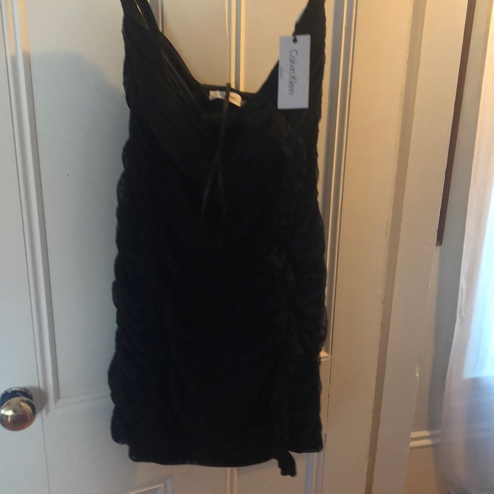 Calvin Klein nwt strapless w/ bones size 14
